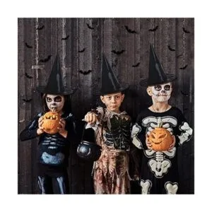 12 piezas de disfraz de bruja disfraz y sombrero de bruja_6