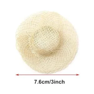 PZRT 6 mini sombreros de paja para manualidades_3