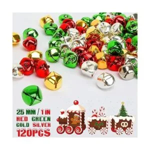 120 cascabeles cascabeles de 1 pulgada para manualidades a_2