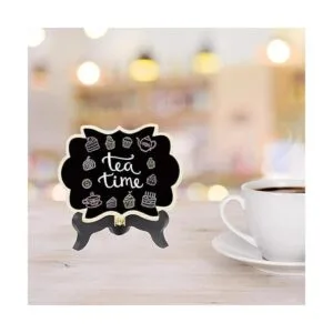 LOCOLO 6 paquetes de soportes de madera negra para_7