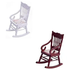 SUCCUNA Sillas miniatura de casa de muñecas a escala 1 12_2