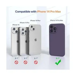 Miracase Funda diseñada para iPhone 14 Pro Max con 2_2