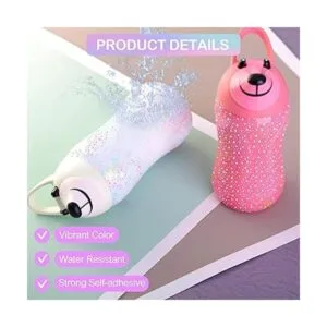 Papel adhesivo holográfico 24 hojas de papel holográfico_4