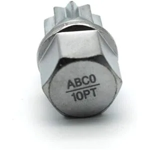 TEMO Abc010Pt Cerradura de rueda antirrobo tuerca de_2