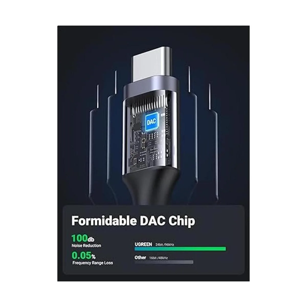 UGREEN Adaptador de audio USB C a 0.138 in trenzado tipo C_3