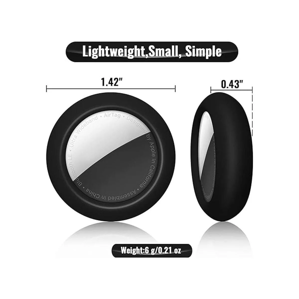 Funda adhesiva para Airtag paquete de 4 fundas_2