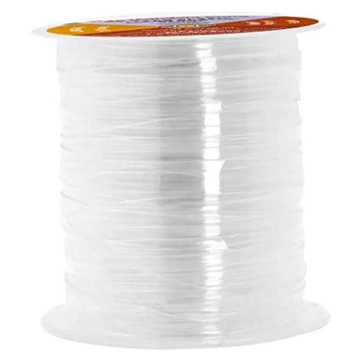 Mandala Crafts Elástico transparente ligero de 14 pulgada_1