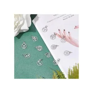 UNICRAFTALE 24 colgantes de acero inoxidable signo_5