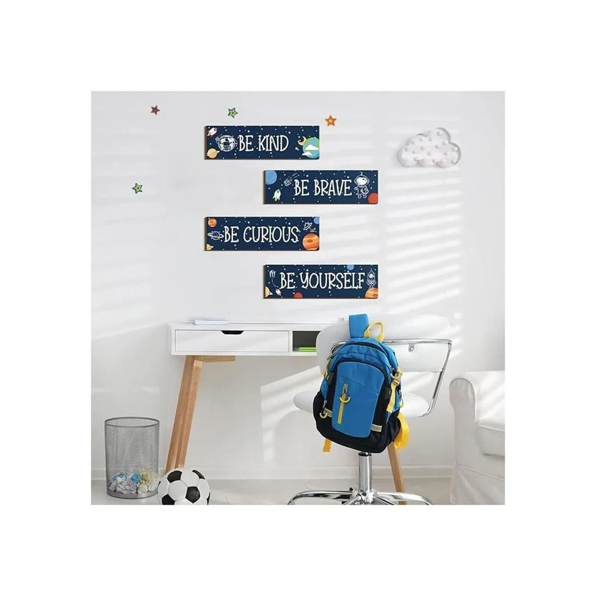 4 piezas de decoración de dormitorio con temática_2