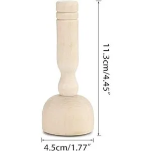 OwnMy Juego de sellos de arcilla de madera sellos de_2