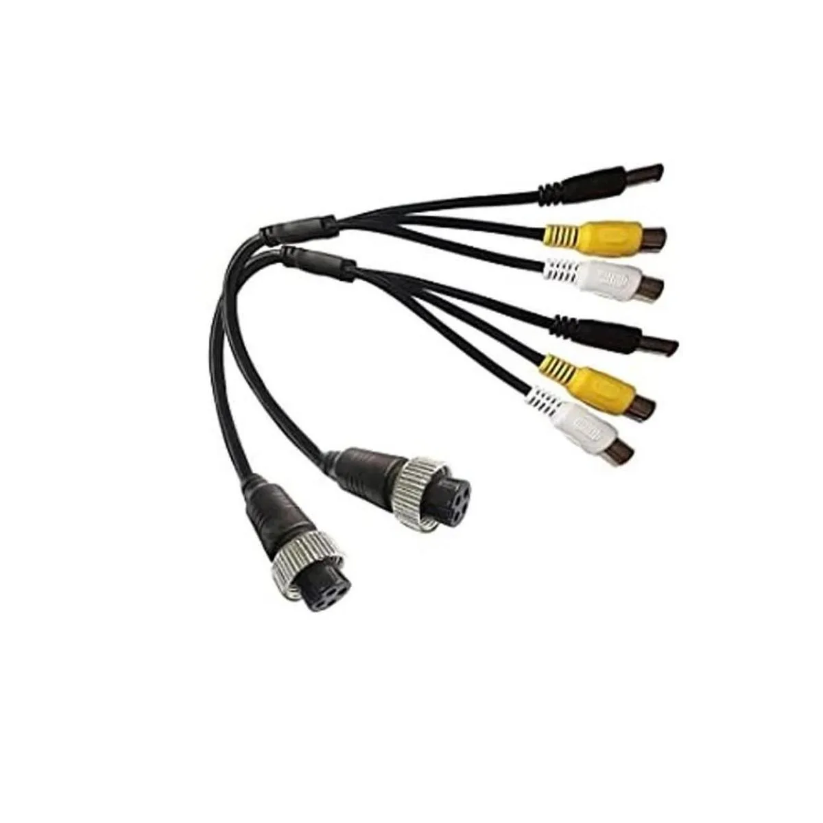 Faoyliye Adaptador de 4 pines a RCA paquete de 2 4 pines_1