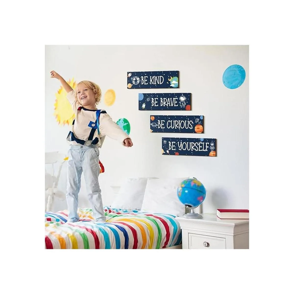 4 piezas de decoración de dormitorio con temática_6