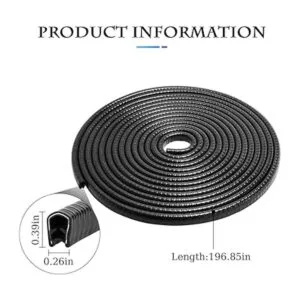 Protectores de borde de puerta de automóvil protector de_2