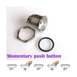 Gebildet 2 terminales de tornillo de acero inoxidable con_3
