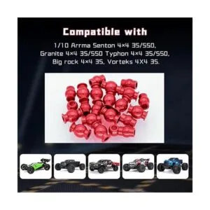 GLOBACT Para Arrma Senton 110 bola pivotante granito_2