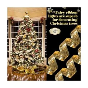 4 luces de cinta de Navidad de 78.7 pies 240 luces LED_3