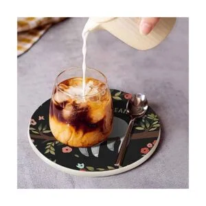 Pznen Juego de 2 posavasos rústicos para bebidas 2_3