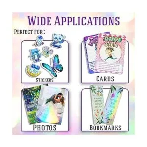 Koala Hojas laminadas holográficas A4 papel adhesivo_5