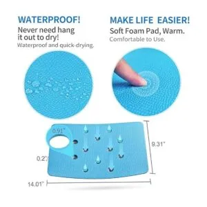 Tapete antideslizante para taburete de ducha almohadilla_3