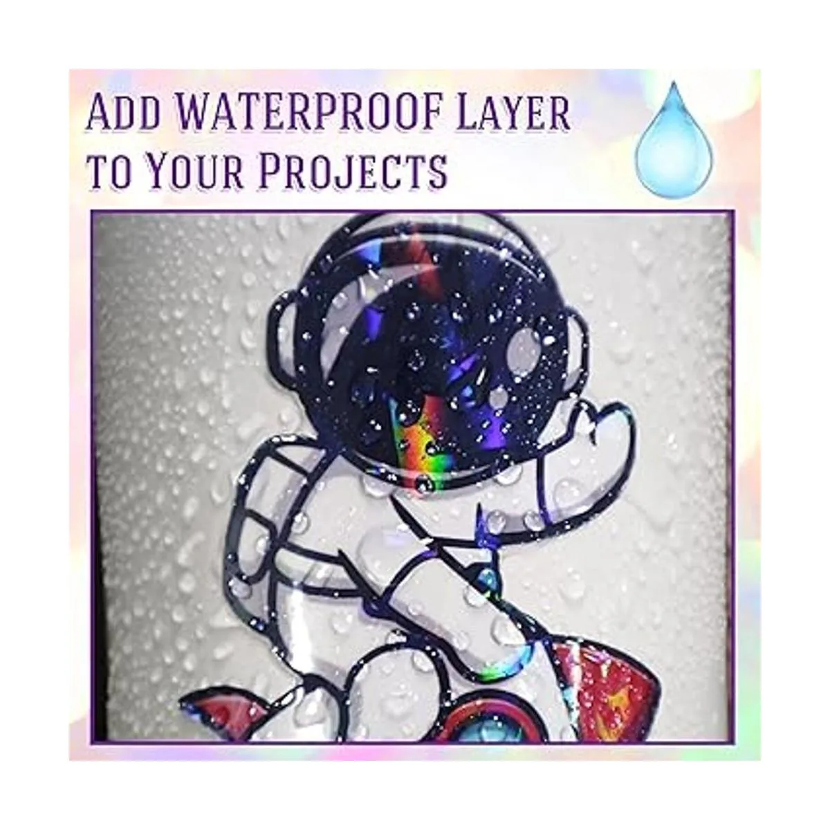 Koala Hojas laminadas holográficas A4 papel adhesivo_3