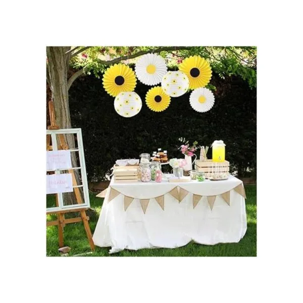 CHRORINE Decoraciones de fiesta de girasol fiesta de_5