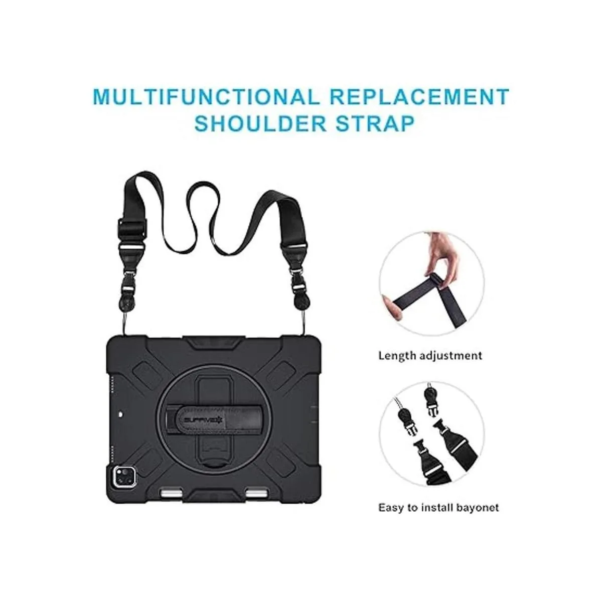 SUPFIVES Correa de hombro ajustable multifuncional correa_4