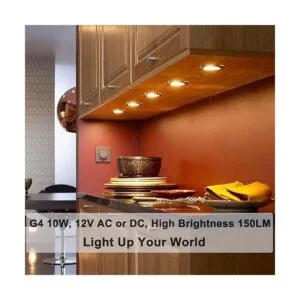 Bombilla G4 paquete de 10 bombillas halógenas G4 de 12 V_2