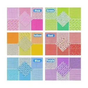 Paquete de tela de algodón de 9.8 x 9.8 pulgadas_2