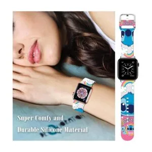 Sjiangqiao Compatible con correas de Apple Watch Stitch de_4
