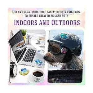 Koala Hojas laminadas holográficas A4 papel adhesivo_6