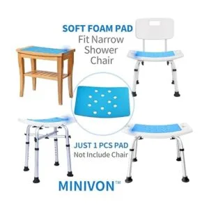 Tapete antideslizante para taburete de ducha almohadilla_5