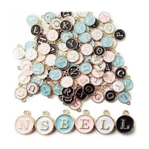 NSBELL 104 dijes de letras para hacer joyas para pulseras_1