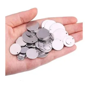 70 piezas de acero inoxidable de tamaño mixto estampado_2