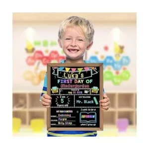 Pizarra de primer y último día de escuela 10 x 12_2