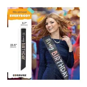 CORRURE Banda con purpurina de Its My Birthday con_5