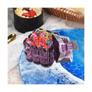 Voaesdk Caja de almacenamiento de resina con tapa molde_5