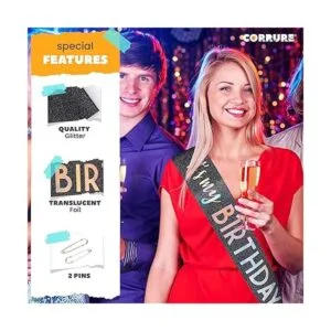 CORRURE Banda con purpurina de Its My Birthday con_4