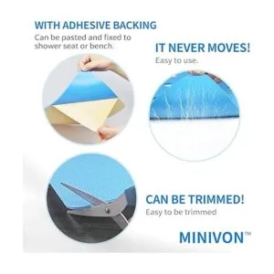 Cojín impermeable para silla de ducha con espuma suave_2