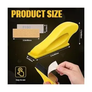 BBTO Kit de micro lijadora de 3.5 x 1 pulgada mini para_2