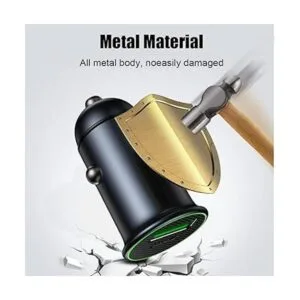 ANKUEE Adaptador de cargador de coche USBC doble puertos_2