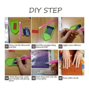 PDSLAIKE Kits de pintura de diamantes King Queen Kit de_5