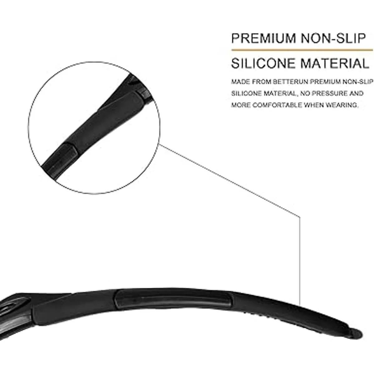 Betterun Almohadillas de repuesto para Oakley M2 FrameM2_4