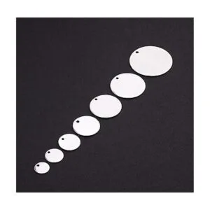 70 piezas de acero inoxidable de tamaño mixto estampado_4