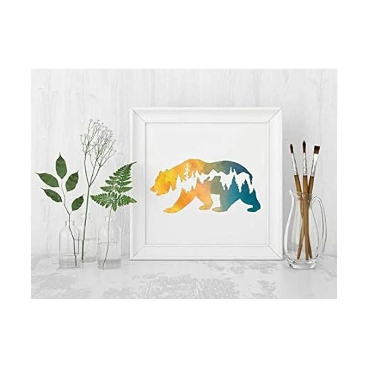 OBUY Plantillas grandes de 11.8 x 11.8 in para_3