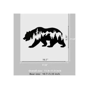 OBUY Plantillas grandes de 11.8 x 11.8 in para_2