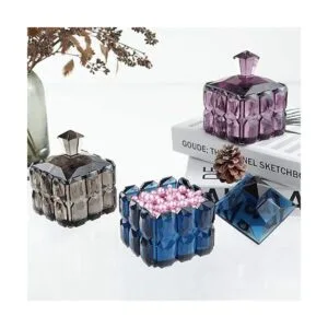 Voaesdk Caja de almacenamiento de resina con tapa molde_4