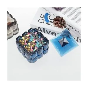 Voaesdk Caja de almacenamiento de resina con tapa molde_6