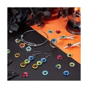 PH PandaHall 100 piezas de ojos de dragón cabujón de_5