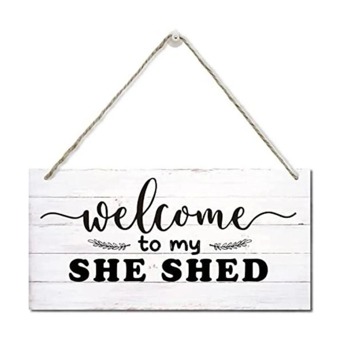 Letrero rústico con decoración de cobertizo placa de_1