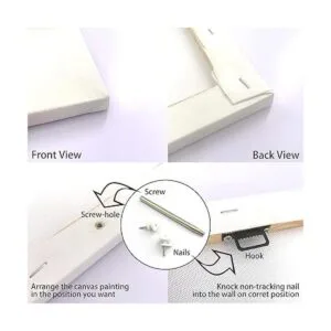 Cabin Rules Lienzo de bienvenida para pared carteles de_4